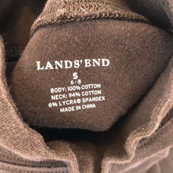 Lands' End Women's Turtleneck Shirts Lot of 3 Small Purple Black Long-Sleeve - Picture 8 of 12